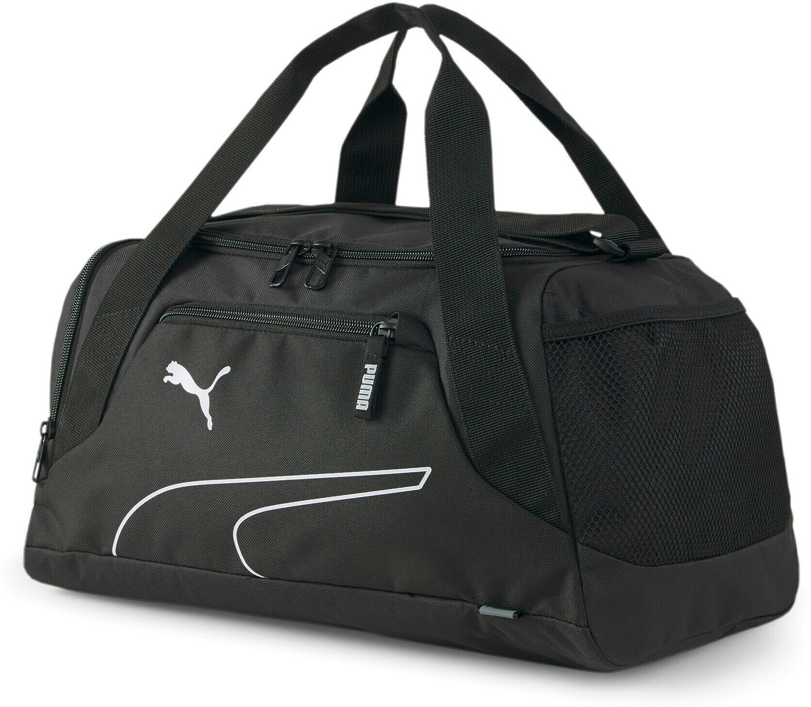 Сумка спортивная/PUMA/07923101/Fundamentals Sports Bag XS/черный/OS - фотография № 3