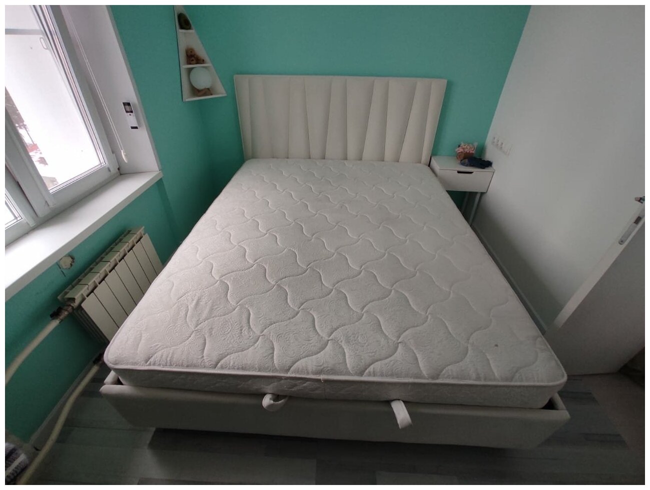 Кровать "Кармен" с подъемным механизмом, размер 160*200, Velutto 01