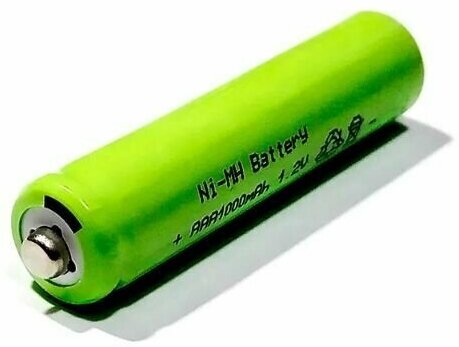 Аккумулятор Орбита R3 (AAA 1000mA max,300 mAh, Ni-MH,1.2V) перезаряжаемая Батарейка мизинчиковая 1ШТ,