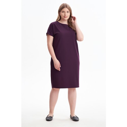 Платье Olsi, размер 64, фиолетовый платье olsi размер 64 фиолетовый