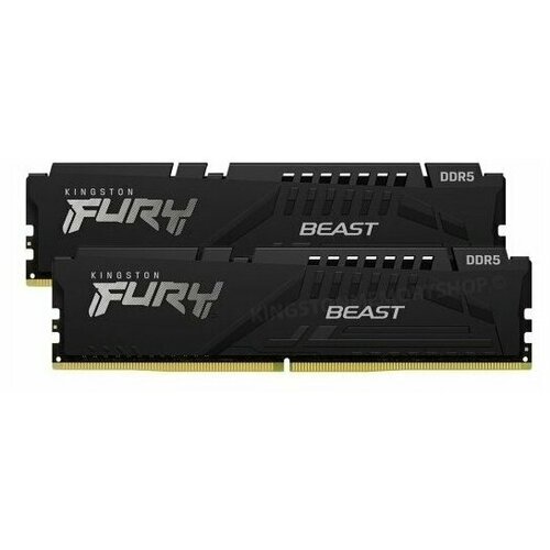 Оперативная память 64 Gb 5600 MHz Kingston HYPERX FURY BEAST KF556C40BBK2-64 2651600₽