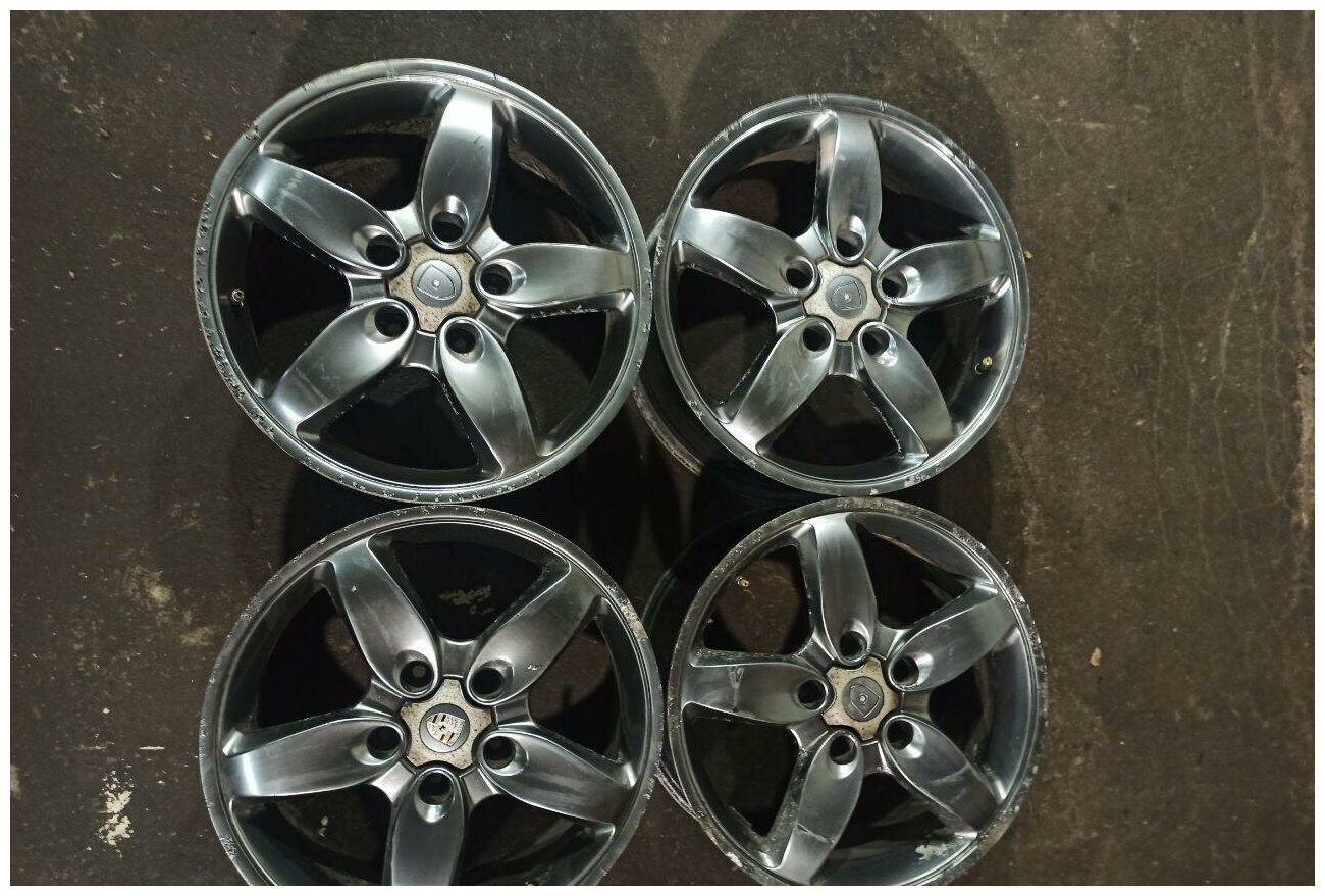 Колесные диски Replica 8xR18/5x130 71.6 Антрацитовый (Реплика)