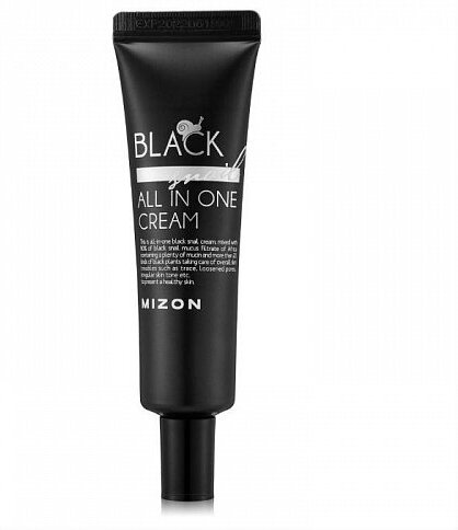 Крем из слизи черных африканских улиток, 35 мл | MIZON Black Snail All In One cream (Tube)