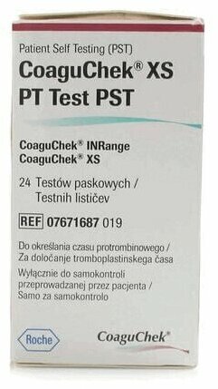 Тест-полоски КоагуЧек ИксЭс РТ Тест, 24 шт "Рош Диабетс Кеа ГмбХ", Германия - фото №6