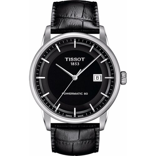 фото Наручные часы tissot t-classic, черный, серебряный