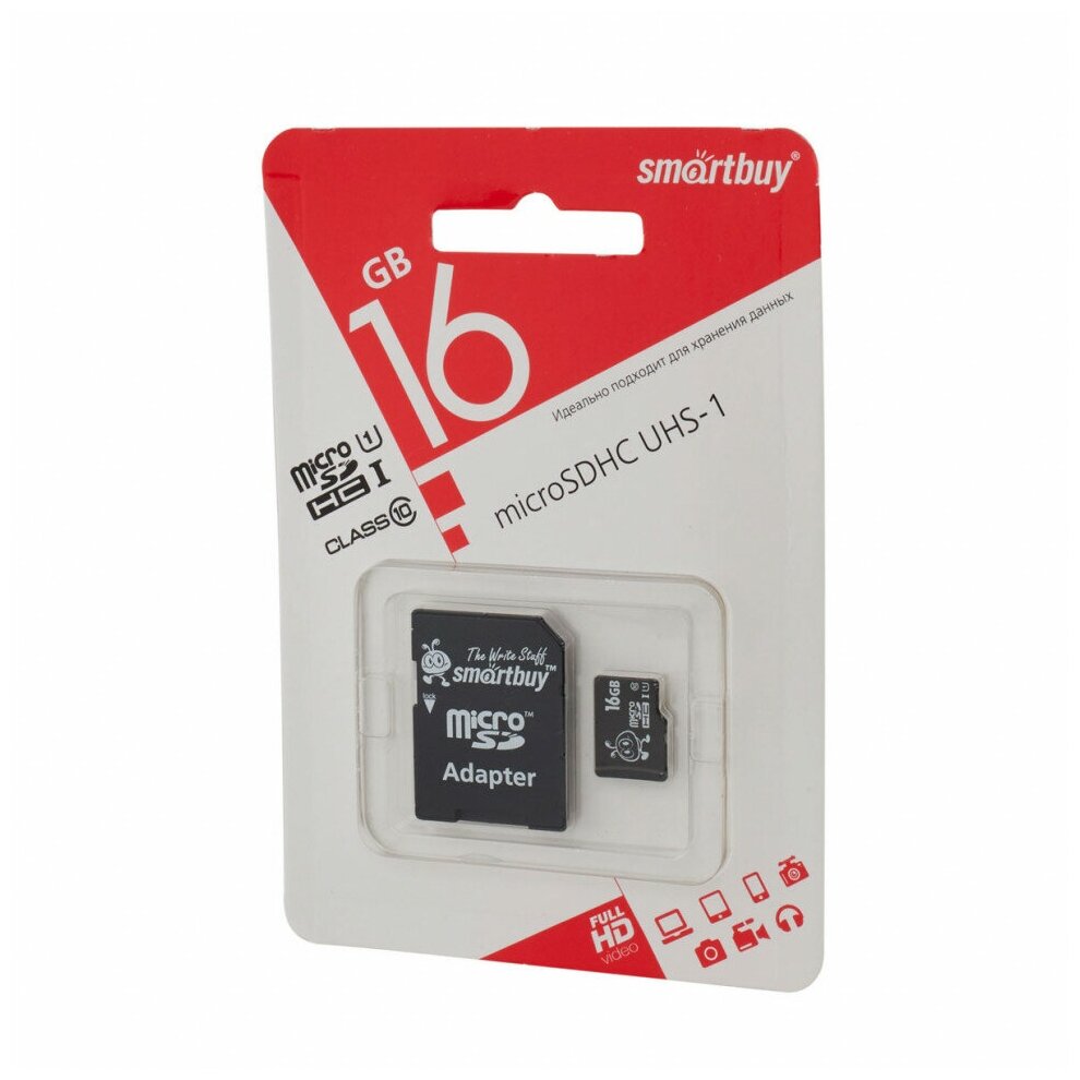 SmartBuy MicroSD 16GB Class 10