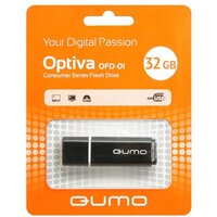 Флешка 32GB QUMO USB 2.0 Optiva 01 , черная