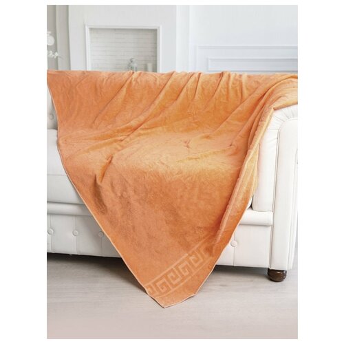 Простыня махровая 150х200 (персик)