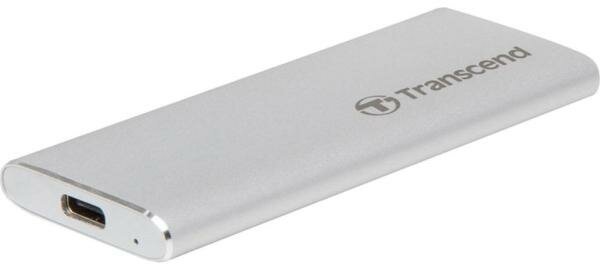 Внешний SSD диск 1.8 1 Tb USB Type-C Transcend ESD260C серебристый