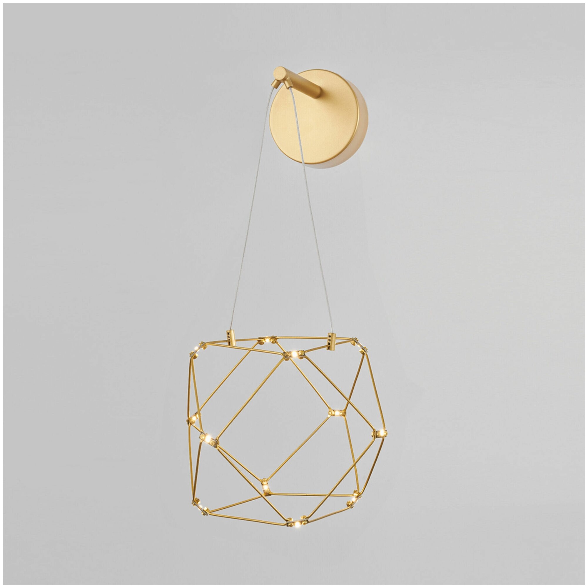 Настенный светодиодный светильник Eurosvet 90310/1 черный жемчуг (a062503) Евросвет - фото №2