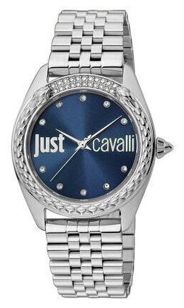 Наручные часы Just Cavalli JC1L195M0055, синий, серебряный