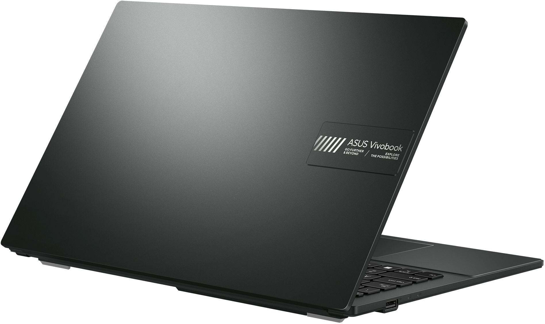 Ноутбук ASUS VivoBook Go 15 E1504FA-BQ038W 90NB0ZR2-M00L50 (15.6", Ryzen 5 7520U, 8Gb/ SSD 512Gb, Radeon 610M) Черный - фото №12