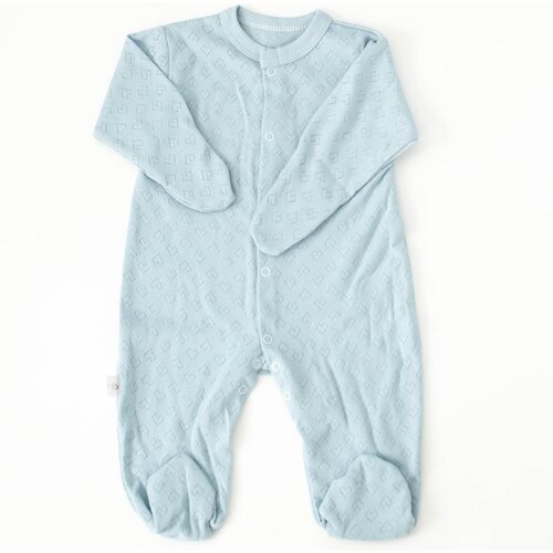 Комбинезон Малышеево, размер 68, голубой