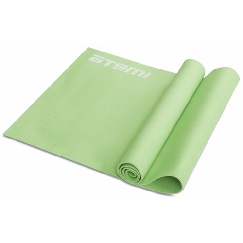 Коврик для йоги и фитнеса Atemi, AYM0214, EVA, 173х61х0,4 см, зеленый коврик для йоги atemi aym01pic 173х61х0 4 см оранжевый рисунок 0 8 кг 0 4 см