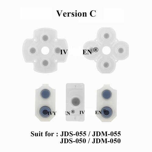 Силиконовые прокладки резинки под кнопки для dualshock 4 sony ps4 jds 050 055 390₽