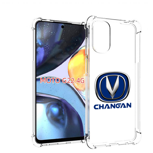 Чехол MyPads Changan-чанган мужской для Motorola Moto G22 4G задняя-панель-накладка-бампер