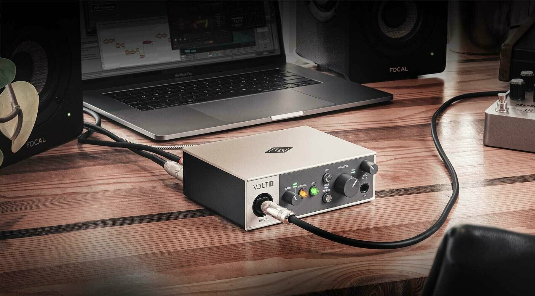 Внешняя звуковая карта с USB UNIVERSAL AUDIO VOLT 1