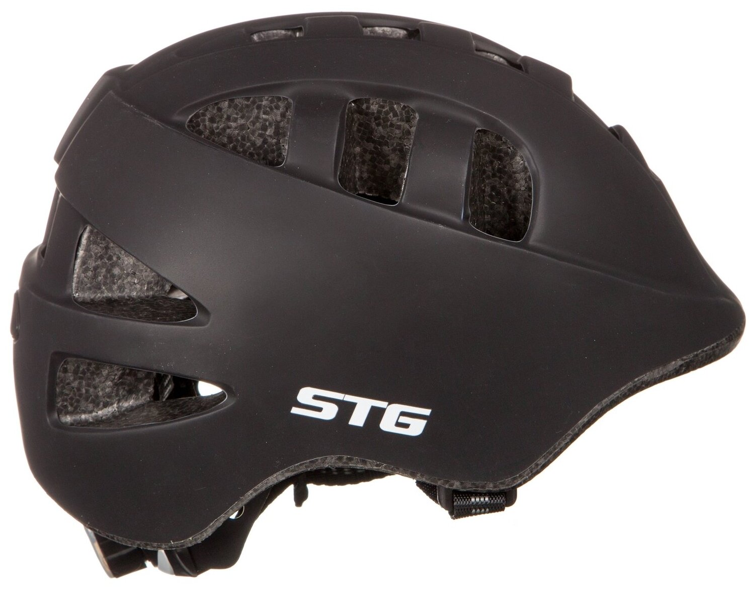 Шлем велос./самок. STG MA-2-B р.:48-52 черный (Х98568) - фото №7