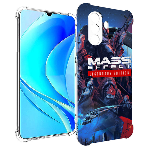 Чехол MyPads Mass Effect Legendary Edition для Huawei Nova Y70 / Nova Y70 Plus (MGA-LX9N) / Huawei Enjoy 50 задняя-панель-накладка-бампер