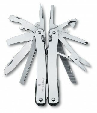 Мультитул Victorinox SwissTool Spirit X (3.0224. N) 105мм 26функц. серебристый подар. коробка