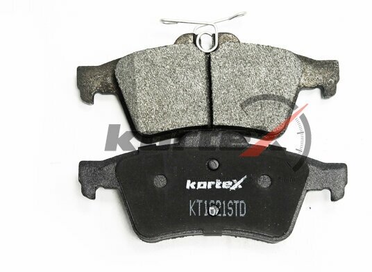 Тормозные колодки задние KORTEX KT1621STD для а/м Ford Focus II, Mazda 3 BK-BL