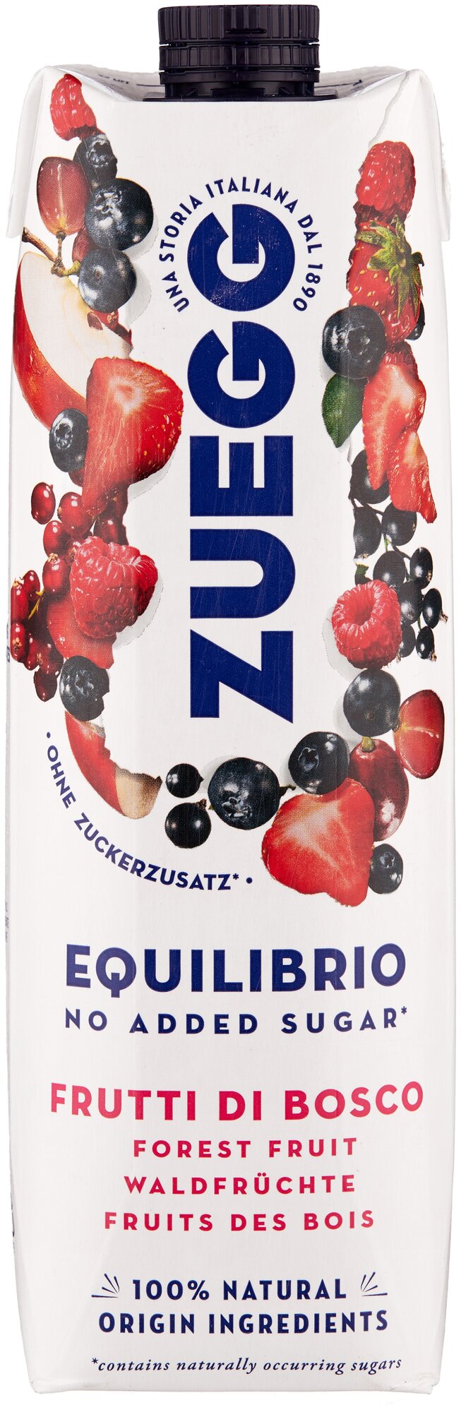 Zuegg напиток Лесные ягоды без сахара 1000 мл - фотография № 1