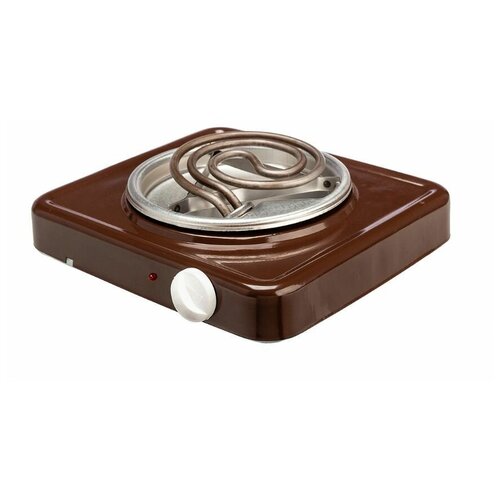 Настольная плитка волжанка ЭПС-105К 1-но конф спираль 1000 Вт коричневая 136900₽