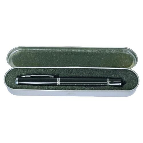 Подарочная флешка Ручка черная 16GB в металлическом боксе подарочная флешка ручка серебро 16gb в металлическом боксе