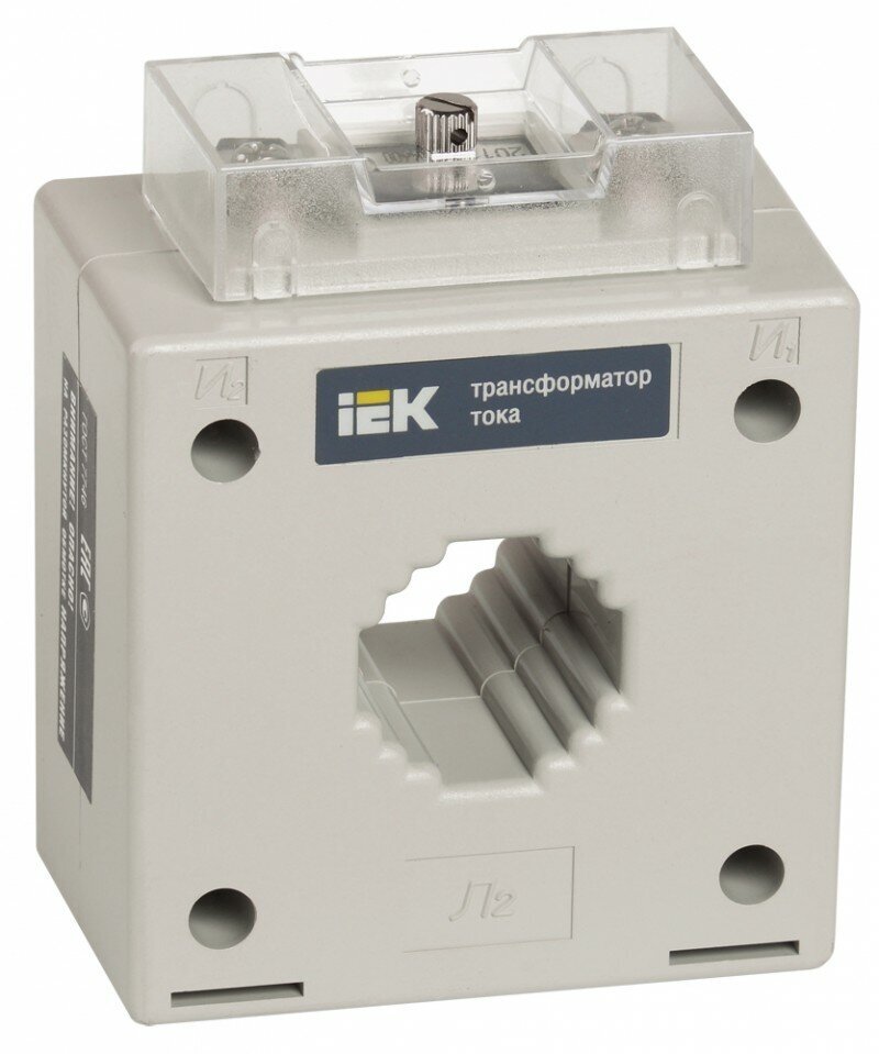 Трансформатор тока IEK ТШП-0,66 250/5А 5ВА класс 0,5S габарит 30 - фотография № 2