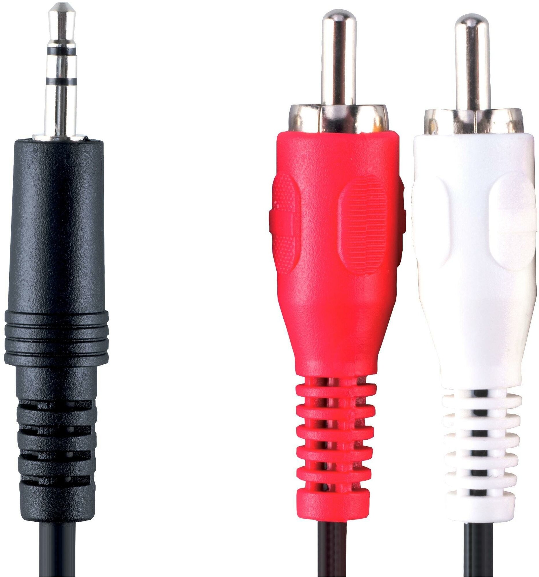Ningbo 2хRCA (m)/Jack 3.5 (m) 3м JAAC010-3 - фото №2