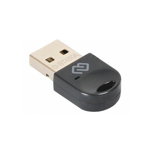 Адаптер Digma USB Bluetooth 4.0+EDR class 1.5 20м черный адаптер usb digma d bt300 bt3 0 edr class 2 10м черный