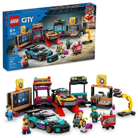 Конструктор Lego ® City 60389 Автомобильная мастерская