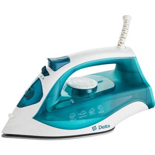 Утюг 2200ВТ керамич Покрытие С отпар самоочист антинак защита от перегр DELTA 297600₽