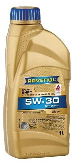 Ravenol Моторное Масло 5w-30 (1л) (Второй Номер 4014835863842)