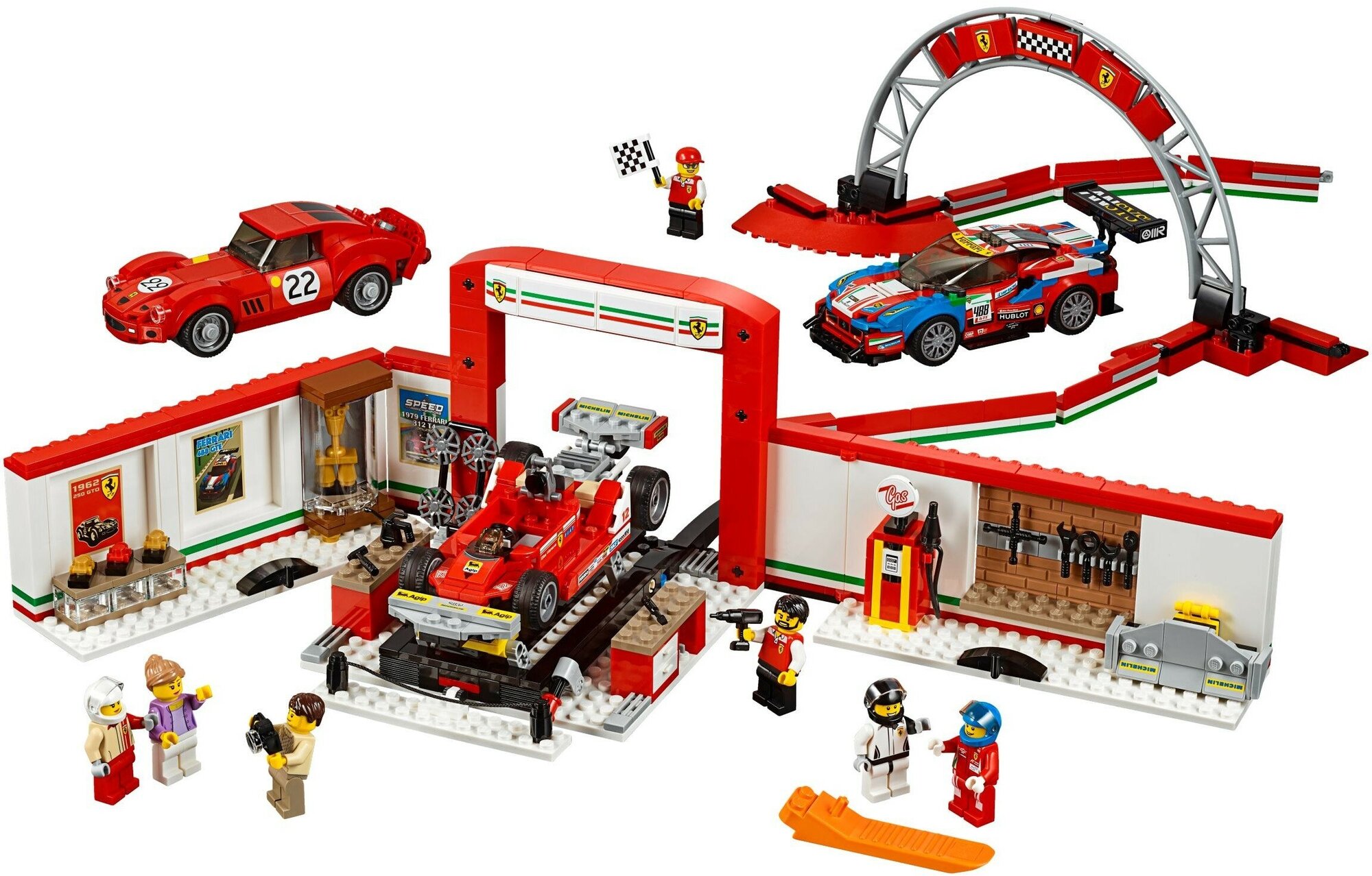 Lego Гараж Ferrari