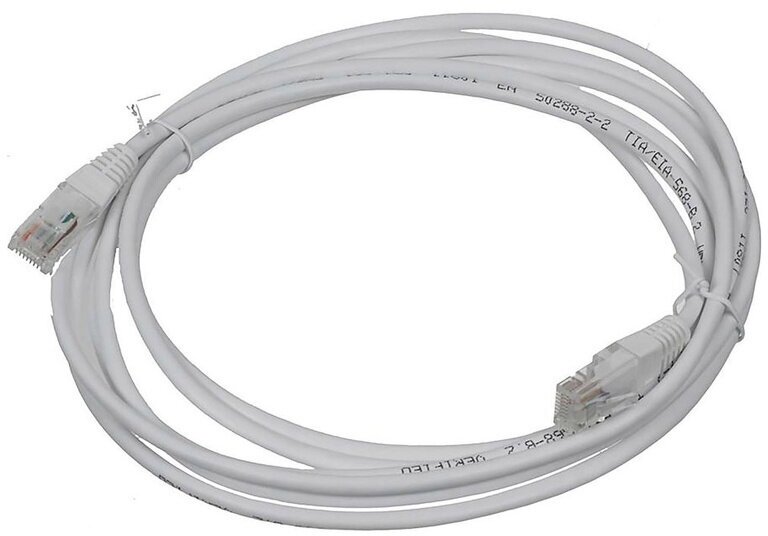 Патч-корд Lanmaster TWT-45-45-3.0S-GY FTP вилка RJ-45-вилка RJ-45 кат.5е 3м серый ПВХ уп.1шт