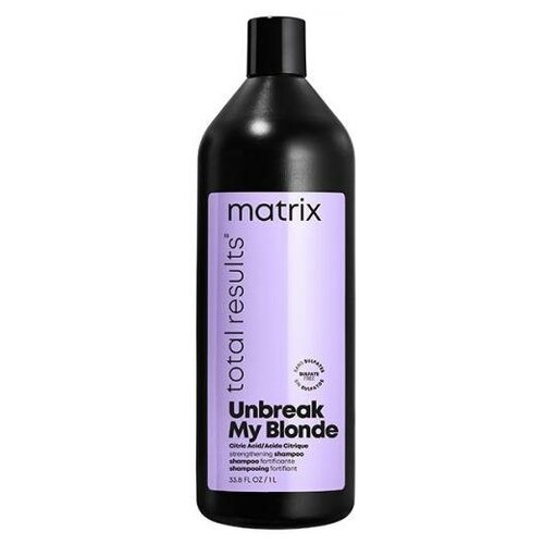 Купить Шампунь укрепляющий Matrix Total Results Unbreak My Blonde для осветленных волос, 1000 мл