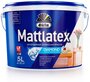 Краска для стен и потолков для влажных помещений латексная Dufa Mattlatex D100 матовая белая 9 л.