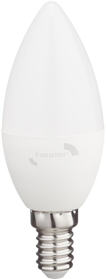Лампа светодиодная Hesler Е14 2700К 6 Вт 570 Лм 230 В свеча матовая