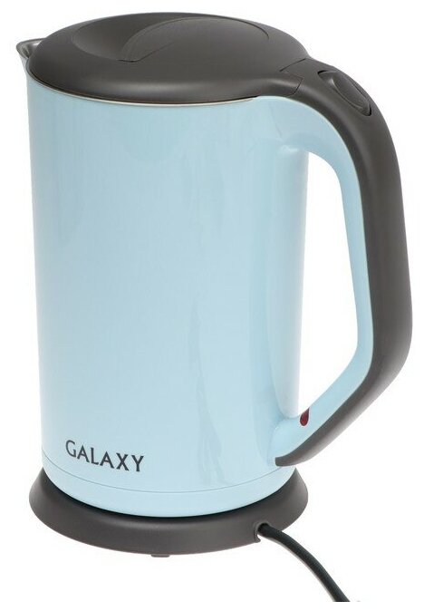 Чайник электрический Galaxy GL0330 голубой 2000 Вт, 1,7л - фотография № 11