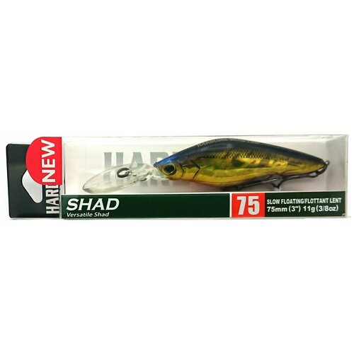 Воблер Duel Hardcore Shad 75SF / R1367-HGSN