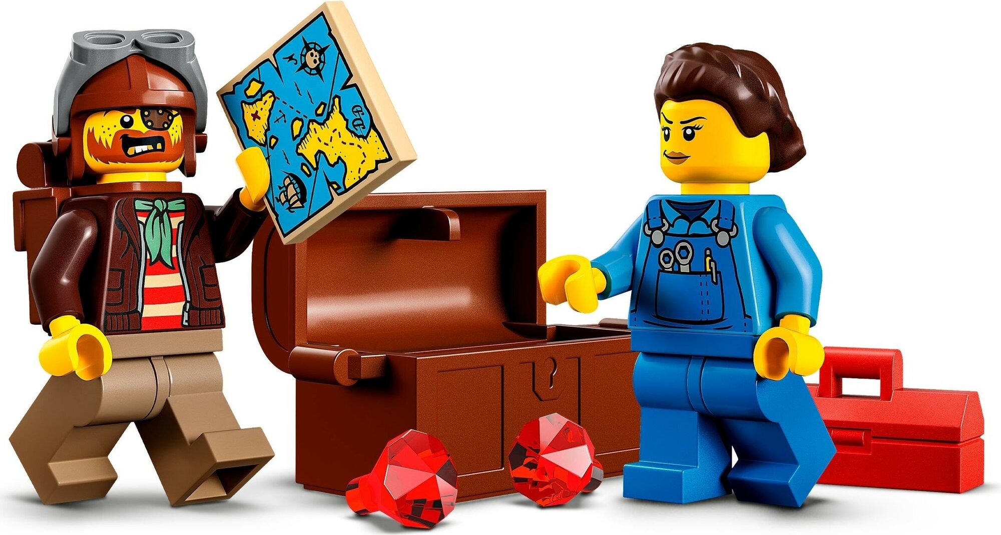 Конструктор Lego 60342 The Shark Attack Stunt Challenge - фото №18