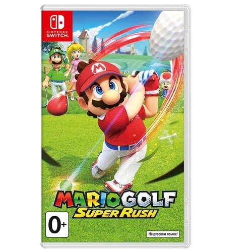 Игра Mario Golf: Super Rush Standard Edition для Nintendo Switch, картридж игра mario golf super rush английская версия