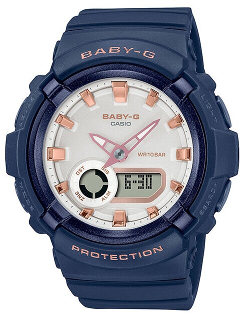 Наручные часы CASIO Baby-G BGA-280BA-2A, синий, белый