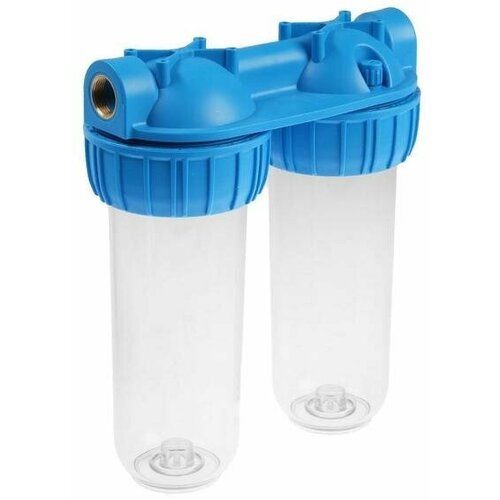 ITA Filter Корпус для фильтра ITA Filter F20125-1/2P, для холодной воды, 15 л/мин, до 35° С, 1/2 car air filter cabin filter 2pcs for hyundai verna mc 2005 2009 1 4l1 4at 1 4at 1 6mt 1 6at car filter oem 281131g100 971330c000