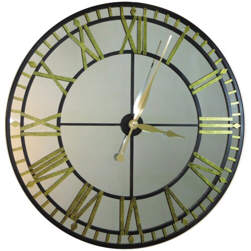 Интерьерные часы-зеркало 