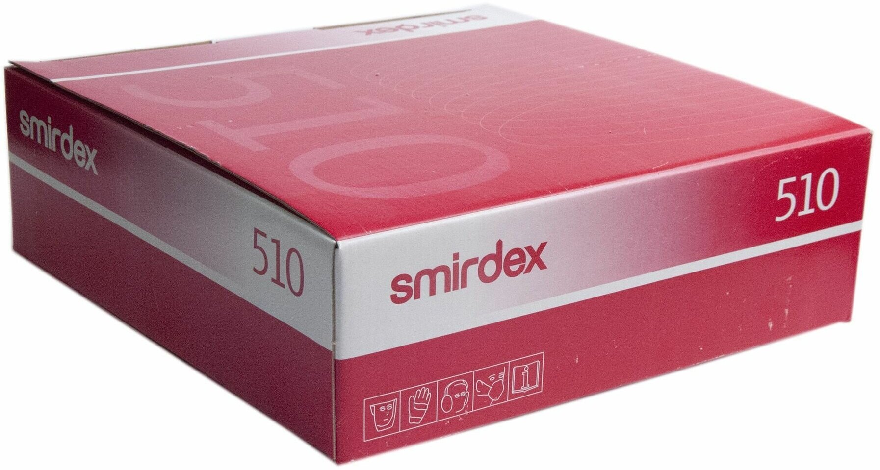 Абразивный шлифовальный круг на липучке Smirdex 510 White, D*225мм, 24+1отв, P220, 10 шт.