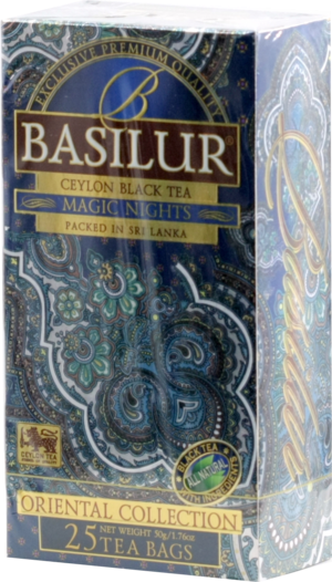 Чай Basilur Восточная коллекция волшебные ночи 25*2г Базилур - фото №5