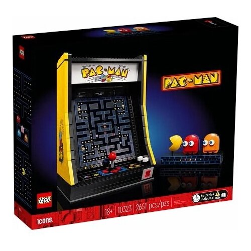 Lego 10323 классическая ностальгическая аркадная игра Pac-Man традиционная ностальгическая балансировочная игрушка для птиц не падает детский орл гравитационная балансировка классическая игра дек