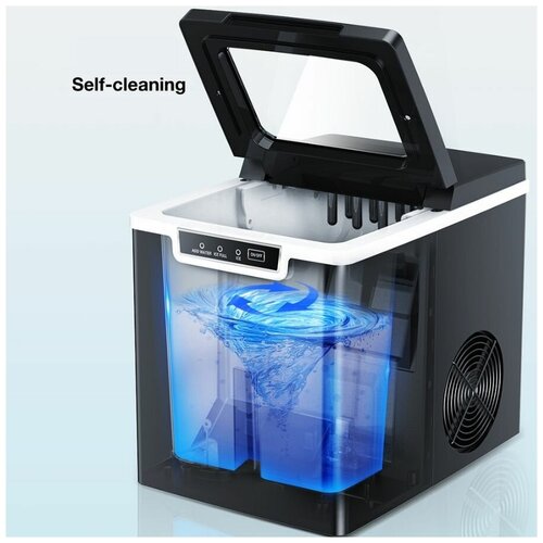 Портативный автоматический льдогенератор BlitzHome BH-IM2 Automatic Ice Maker черный 13500₽